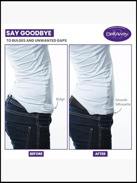 Easily Adjustable Elastic Flat Buckle No Show Belt for Women main image 5